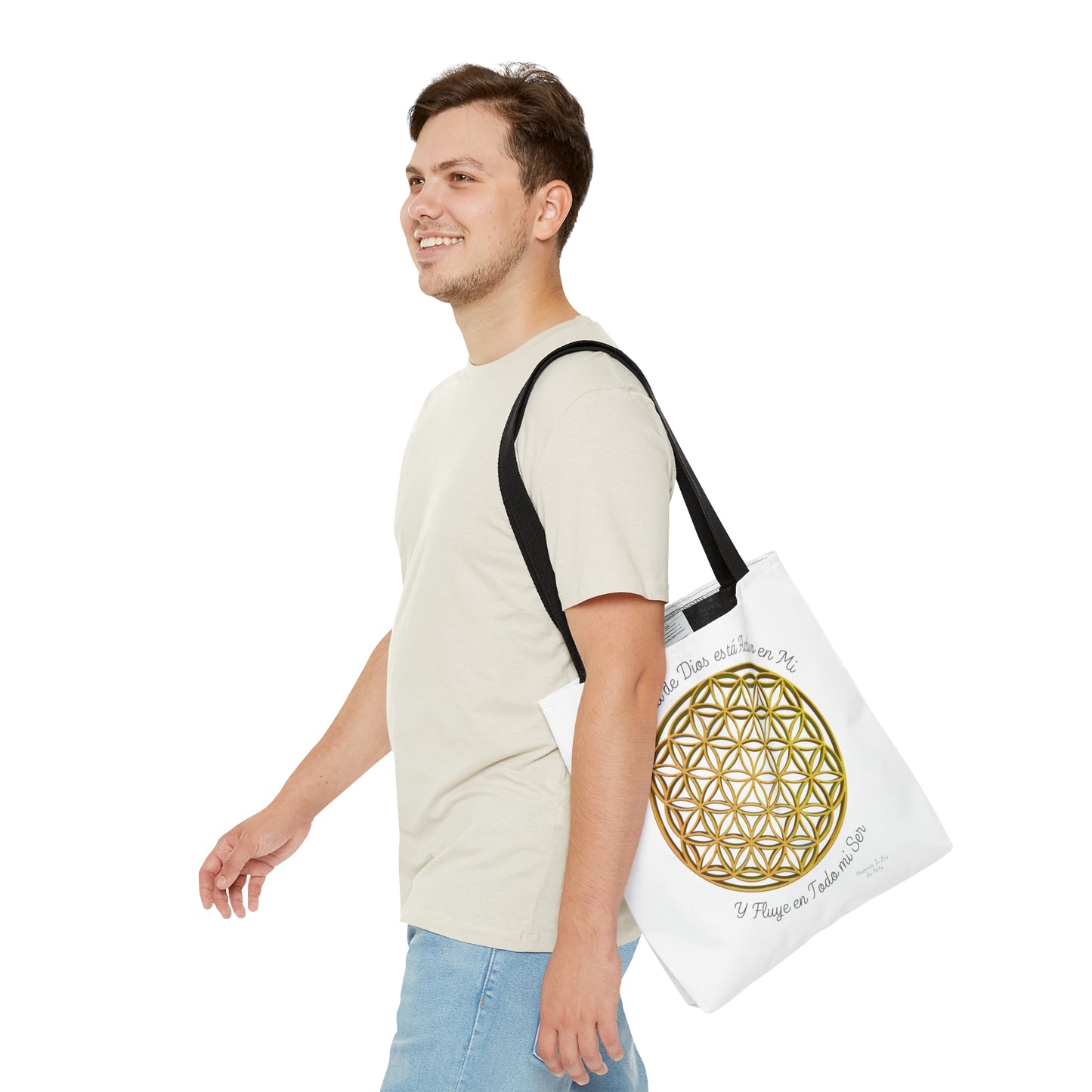 Bolso Con la Flor de la Vida