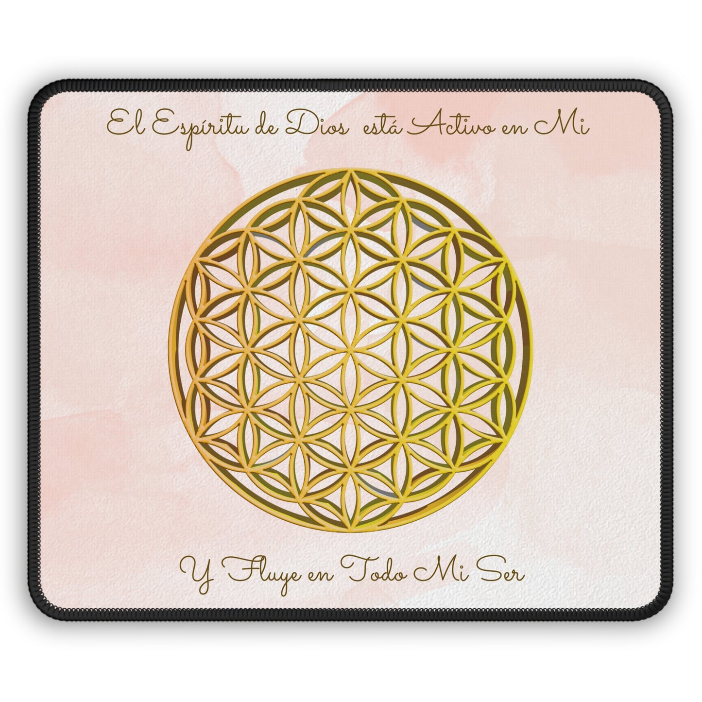 Mouse Pad con Flor de la Vida