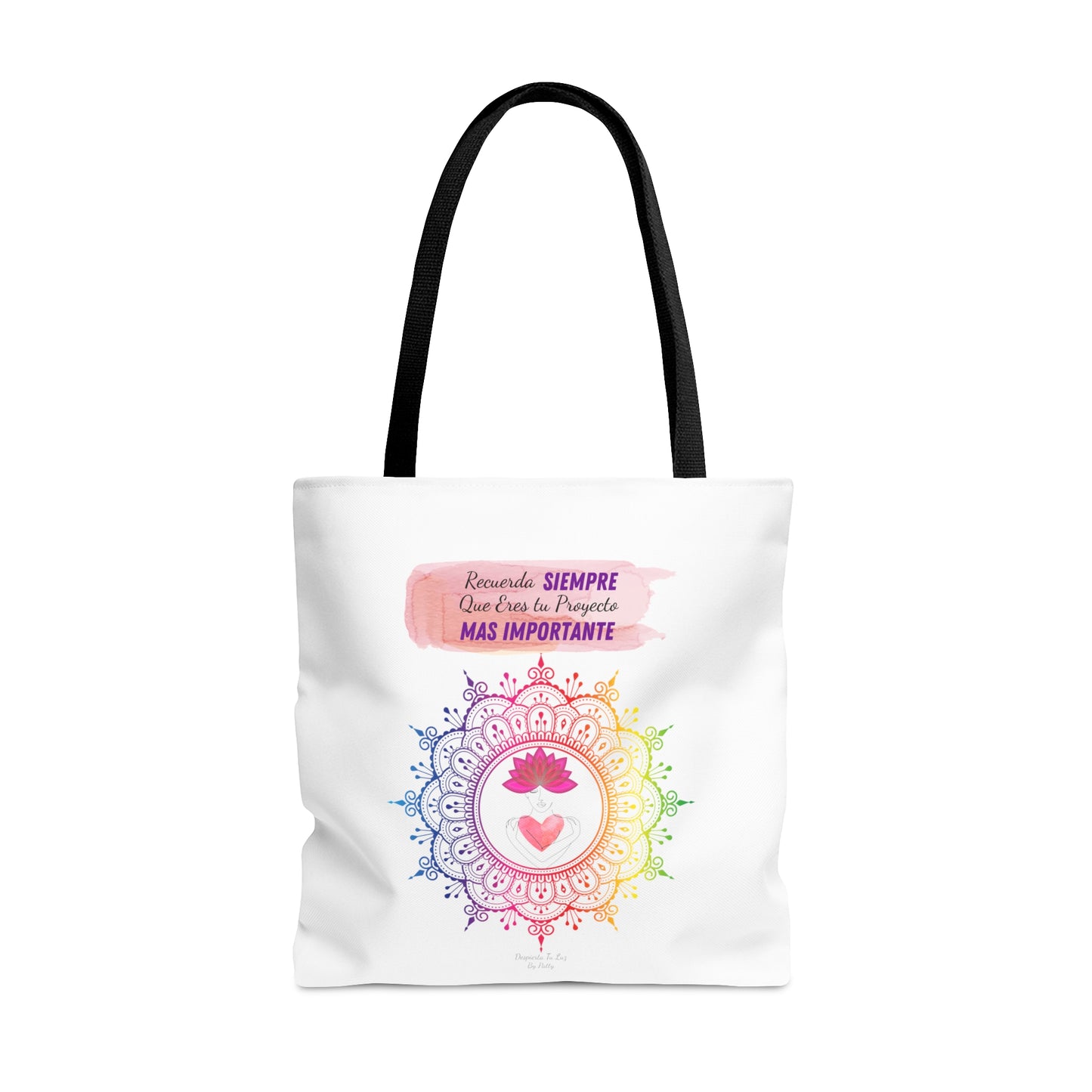 Bolso "Eres Tu Proyecto Mas Importante"