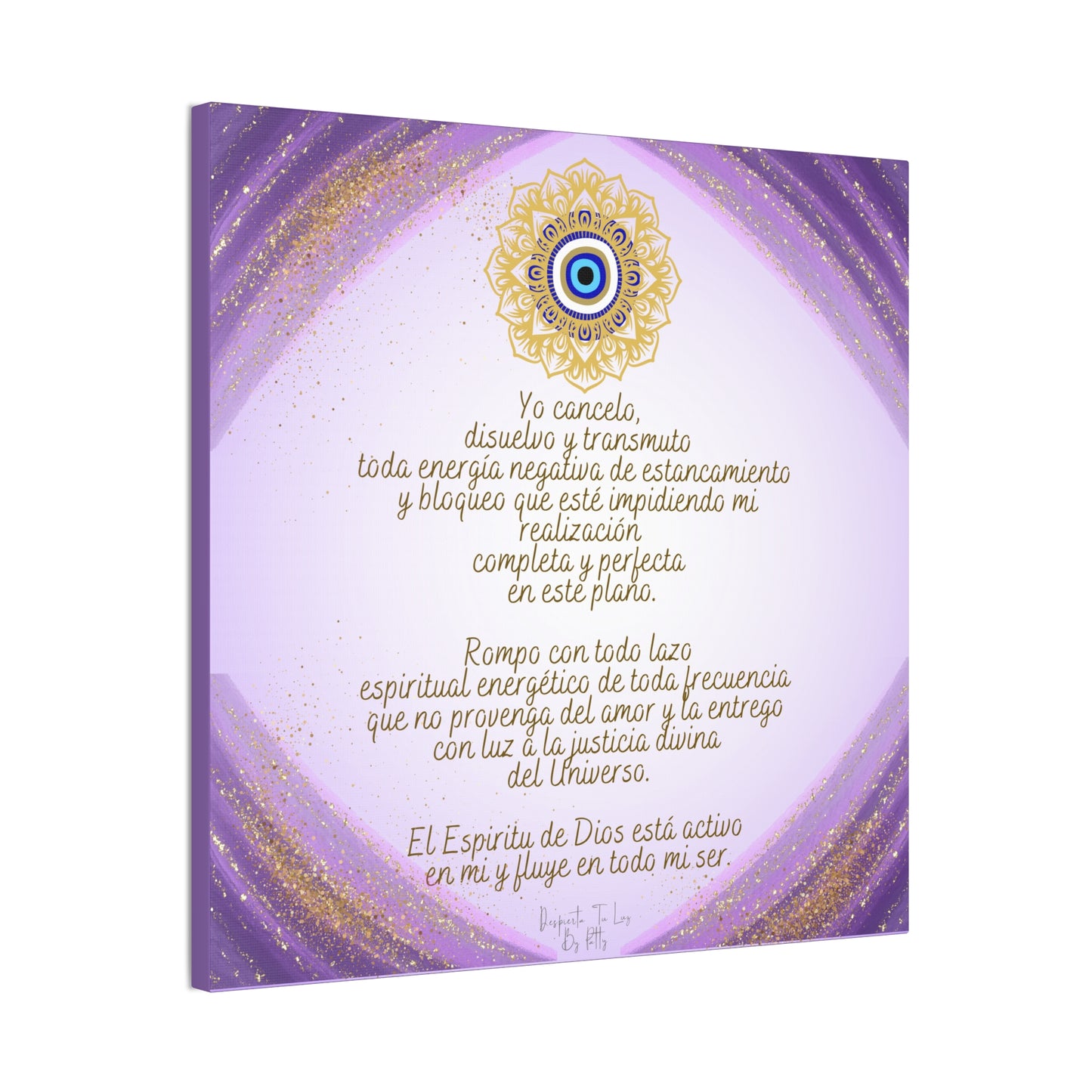Lienzo con Decreto de Protección