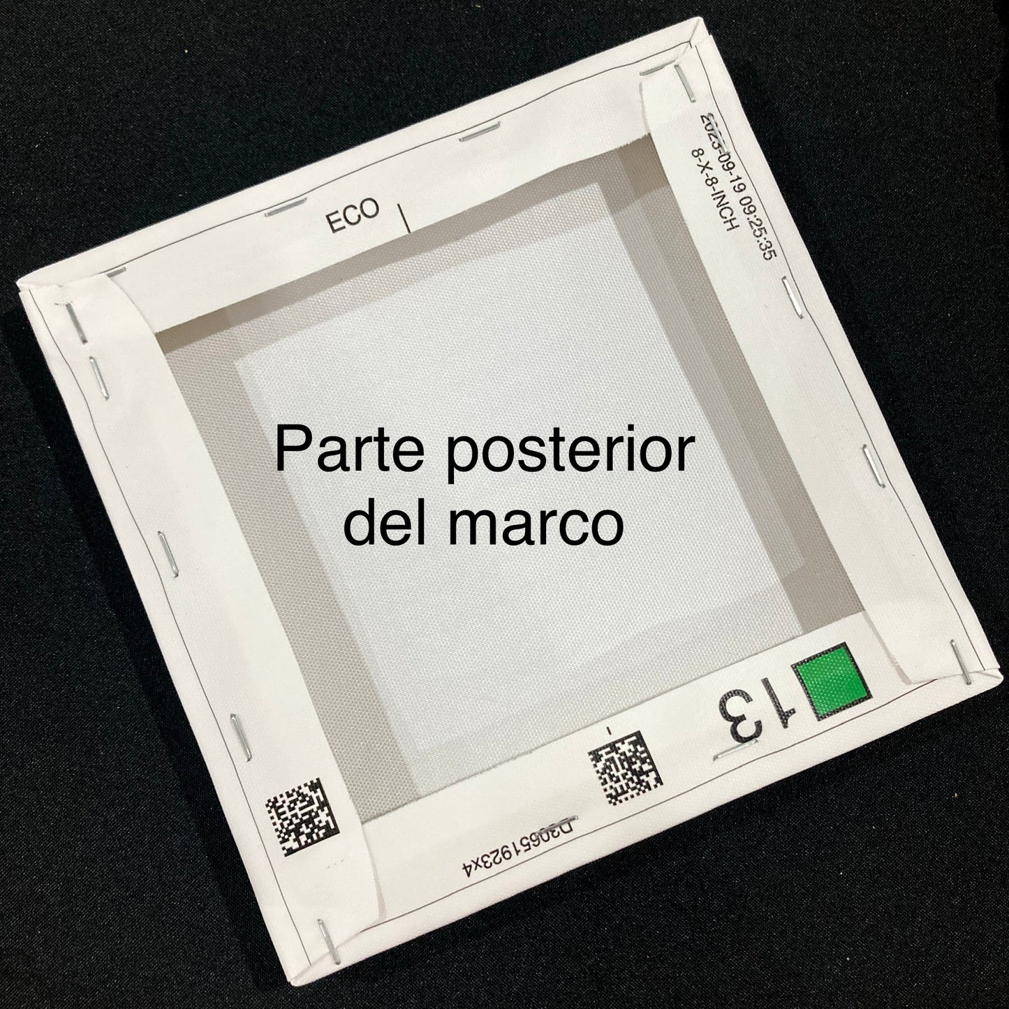 Lienzo con Mantra de Gratitud