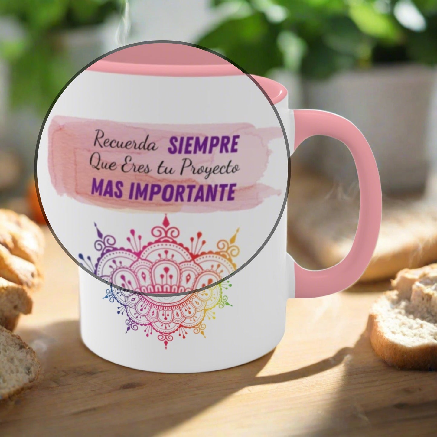 Taza "Eres Tu Proyecto Más Importante"