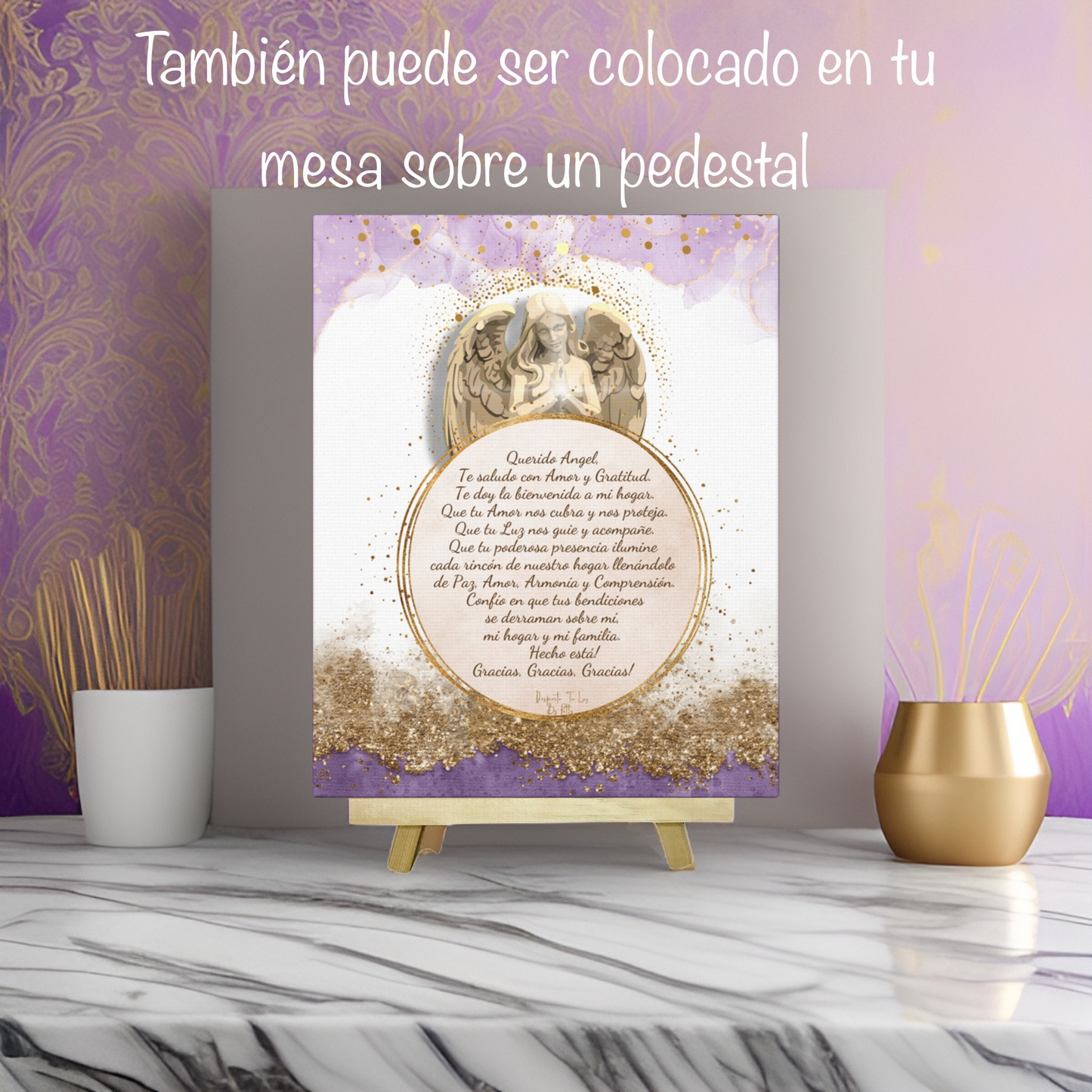 Lienzo del Angel del Hogar