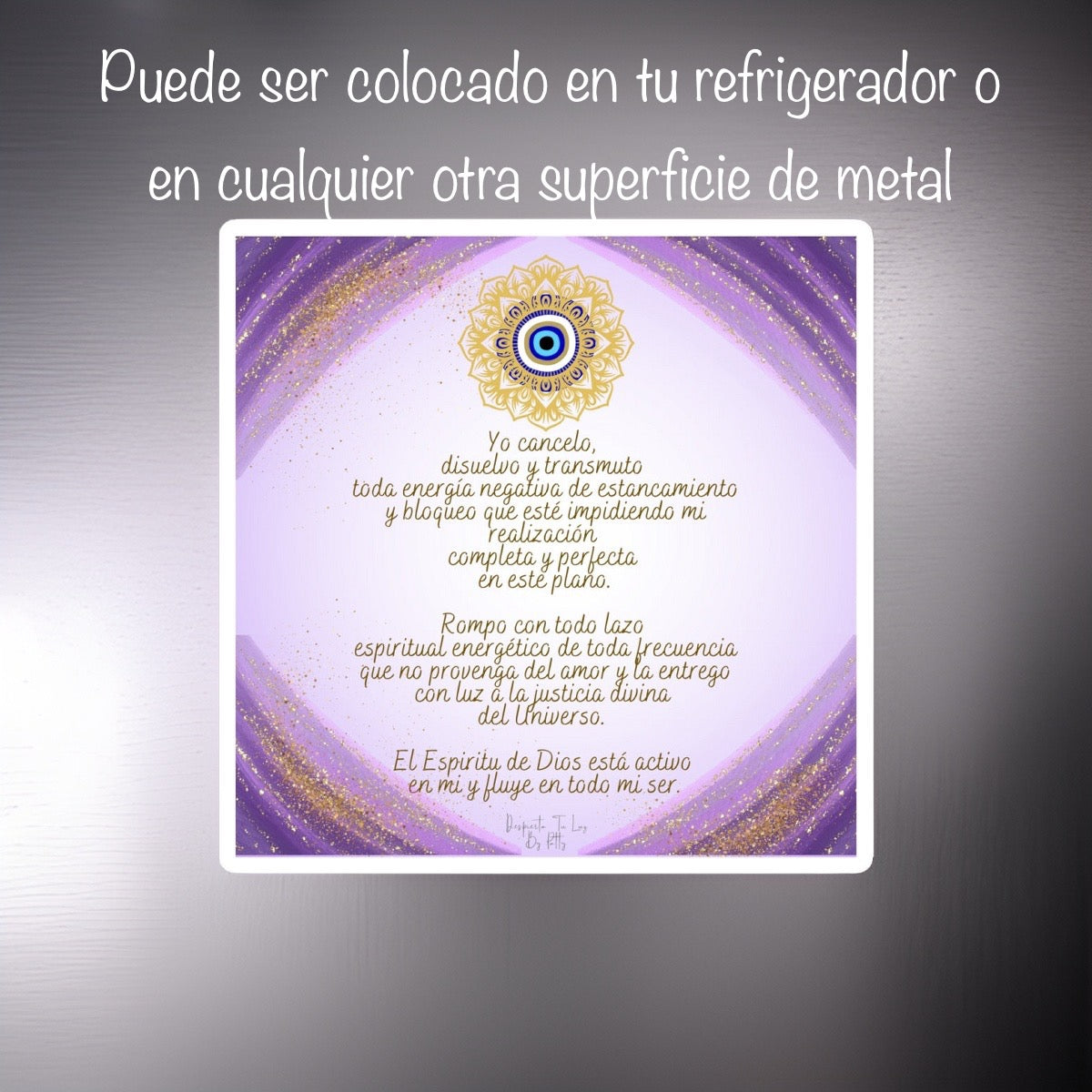 Imán de Refrigerador con Decreto de Protección